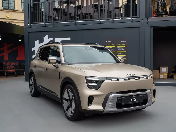 Smart #5 SUV électrique exposé à l’IAA Mobility 2025